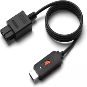 ZUZONG N64에서 HDMI 어댑터 컨버터 SNES SNES/NGC에서 16 9/4 3 변환 플러그 앤 플레이 지원 신규
