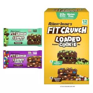 핏크런치 로드 쿠키 프로틴 바 고단백 텐 프리 스낵 12개 버라이어티 팩