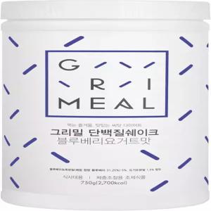 그리멀 식사 대용 쉐이크 ㅣ 12가지 맛의 데일리 뉴트리션 고단백 저설탕 포뮬러 플랜트 유청 단백질 블렌드