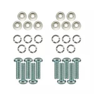 BLCYANUE 10PCS 나사 전면 브레이크 로터 M8 하드웨어 볼트 및 와셔는 할리 데이비슨 투어링 CVO 로드