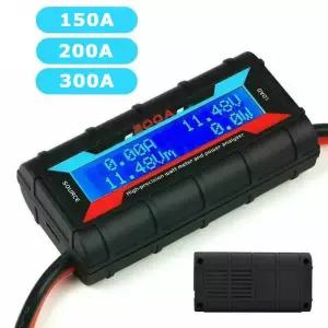 LCD 150A 200A 300A 60V 디지털 무선 배터리 테스터 와트 미터 전력 볼트 앰프 모니터 분석기 RC 비행기