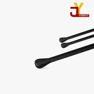 스푼 빨대 6/20 블랙 스트로우 10000개
