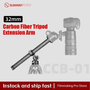 SUNWAYFOTO CCB-01 32mm 카본 삼각대 오버헤드 암 2방향 헤드 키트 DSLR 마운트 수평 촬영용
