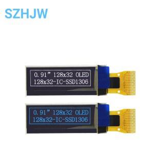 LED기판 0 91 인치 OLED LCD 32 매트릭스 도트 모듈 128 SPIIIC 화이트