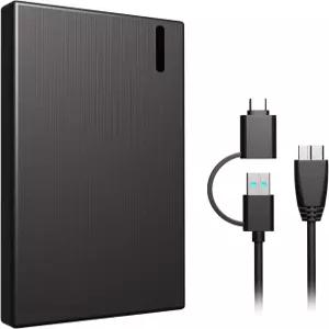 60GB 외장 하드 드라이브 HDD 휴대용 PC Mac 데스크탑 노트북 Xbox PS4 사진 영화 음악 게임용 백업 플러그
