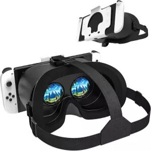 닌텐도 스위치 및 OLED 액세서리용 VR 헤드셋 업그레이드 소년 용 가상 현실 안경 모델 게임용 3D 고글 쿨