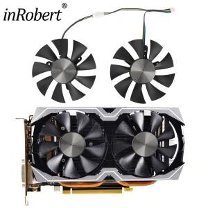 ZOTAC GTX1060 6GB GTX 1070 미니 GTX 1060 그래픽 카드 냉각 팬 GFY09010E12SPA 용  2pcs 85mm 4Pin 쿨러