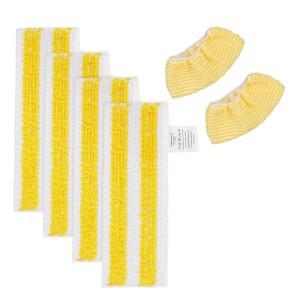 Karcher Easyfix SC2 SC3 SC4 SC5 스팀 청소기, 극세사 세척 가능 재사용 가능 스팀 용 KB-스팀  패드 천