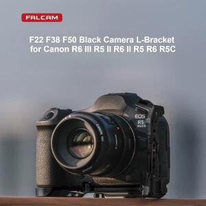 FALCAM F22 F38 F50 카메라 L-브래킷 퀵 릴리즈 플레이트 (캐논 호환호환 R6 III R5 수직 촬영 케이지 베이