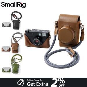 SmallRig 5218 X 하프 가죽 케이스 키트 직조 숄더 스트랩 FUJIFILM 풀커버 휴대용 가방