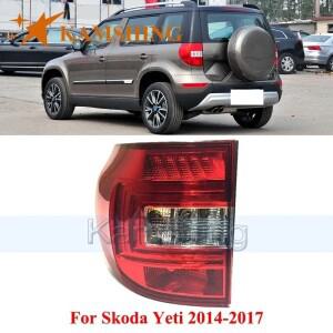 Skoda Yeti 2014-2017 용 CAPQX 리어 범퍼 미등, 후미등, 테일 라이트, 리어 브레이크 라이트, 백업 램프,