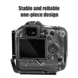 SUNWAYFOTO 캐논 호환호환 EOS R3용 전용 L-브래킷 삼각대 헤드 알루미늄 퀵 릴리스 플레이트