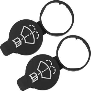 VKQTS 2PCS 윈드실드 워셔액 캡 쉐보레/캐딜락/GMC 누수 방지 리저버 자동차 액세서리 OEM 13227300