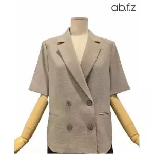 [롯데백화점]abfz 더블 버튼 써머 데일리  재킷 APA2HJ09E