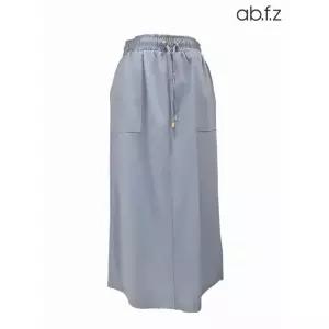 [롯데백화점]abfz 빅 포켓 포인트 밴딩 롱 스커트 APA2HS36F