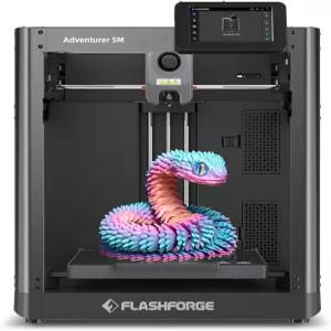 플래시포지 어드벤처 5M 3D 프린터 완전 자동 레벨링 최대 600mm/s 고속 인쇄 280°C 직접 압출기 3S 탈착