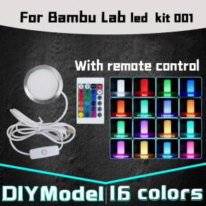 밤부랩 조절식 조명 키트 RGB LED 하드웨어 001 부품 DIY 모델 3D 프린터 액세서리