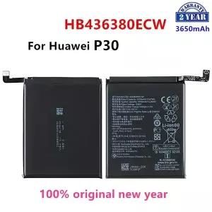 100% HB 436380 화웨이 P30 ELE-L09 ELE-L29 ELE-AL00 ELE-TL00 휴대 전화 배터리 용 ECW 3650mAh