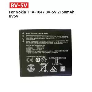 노키아 1 TA-1047 BV-5V 2150mAh BV5V 교체용 휴대폰 배터리