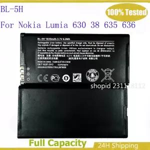 BL-5H 1830mAh 교체용 배터리 노키아 루미아 630 38 635 636 Lumia630 RM-977 RM-978 BL5H BL 5H 리튬 폴리