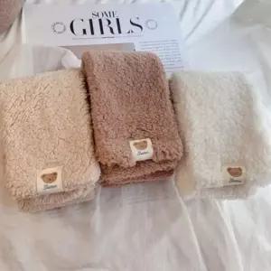 3컬러 양면 뽀글이 머플러 겨울 양털 목도리 후리스 스카프 선물용 겨울목도리 겨울선물