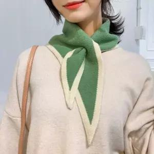 겨울 방한 목도리 나들이용 보온 스카프 부드러운 넥워머 머플러 삼각머플러