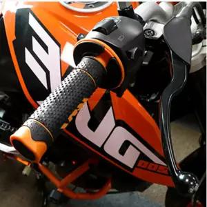 KTM LC4 Supermoto 990 AdventuRe SMC SMCR EnduRo R MCR Duke 640 용 수정 된 오토바이 고무 핸들 커버