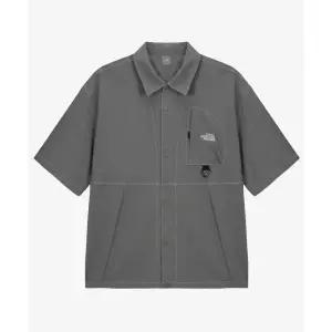 노스페이스 THE NORTH FACE NH8SS01B 피크힐 반팔 셔츠 COOL GRAY