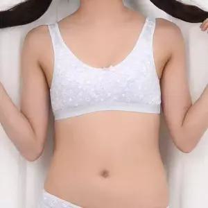 [하프클럽/]1단계 스포츠브라 ZF (샤통)깜찍고양이 밴드형 주니어