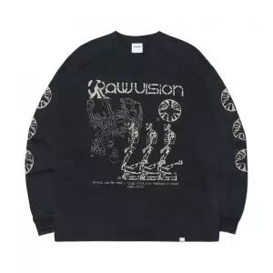노메뉴얼 NOMANUAL S.I LONG S리 LEEVE TEE - WED BLACK NMWF52LS11WBK 121956