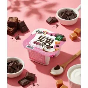 매장정품 BINGGRAE 요플레 토핑 다크초코 125g 12입