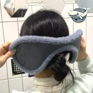 따뜻한 겨울 귀마개 벨벳 귀도리 보온 그레이 귀도리 골프귀마개 러닝귀마개 남자귀도리