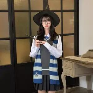 지앤제이 마법학교 블루 목도리 해리포터코스프레