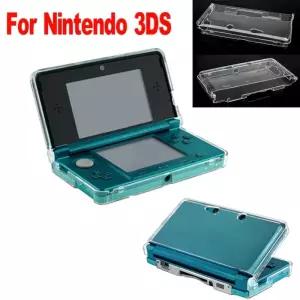 닌텐도 3DS NS 콘솔용 크리스탈 클리어 하드 스킨 케이스 커버 한 보호 플라스틱 게임 액세서리