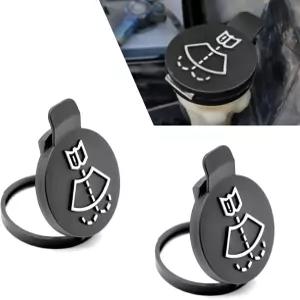 QQWD 2PCS 자동차 윈드실드 와이퍼 워셔액 탱크 병뚜껑 교체 OEM 13227300 12767700 12788573 쉐보레 뷰익