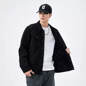 남성용 바지 청 캐주얼 빈티지 청자켓 추동 기모 도톰 오버핏 자켓 카고 CH1