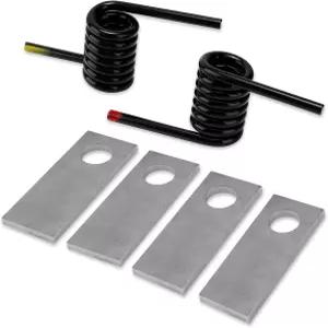 TRUCFUSION 트레일러 램프 스프링 및 게이트 홀더 키트 RS16933LH RS16933RH 코일 1.5인치 샤프트용 웰드온