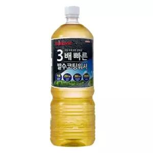차량 관리 3배 빠른 발수 코칭 자동차 워셔액 1800ml 자동차세 차용품 세차 왁스
