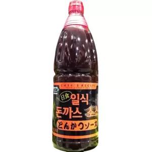 미담채 일식 돈까스 소스 2kg 8봉 업소용 대용량