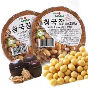 생 청국장 국산 250g 발효 건강 식품 업소용 반찬 식자재