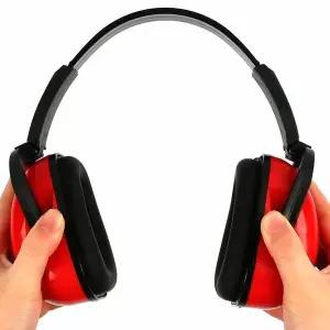 [하프클럽/]접이식 귀마개 소음방지 헤드셋 방음 귀덮개