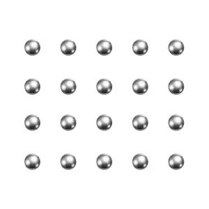 uxcell 50pcs 5.5mm 304 스테인리스 스틸 베어링 볼 G100 정밀도