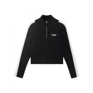 PRO-SPECS W HALF NECK KNIT PULLOVER BLAK 163916