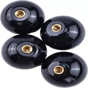 SUKATC 4PCS 나사형 볼 노브 M6x35mm 조명 설치 제어 레버 잔디 깎는 기계 스포츠 장비 등에서 M6 조이스틱