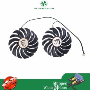 2PCS PLD10010B12HH DC12V 0.40A 4PIN MSI GTX1080Ti 1080 RX470 480 570 580GAMING 그래픽 카드 쿨러 팬 P