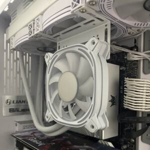 컴퓨터 케이스 메모리 120mm 냉각 팬 지지 홀더 RAM 모듈 쿨러 브래킷