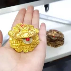 삼족두꺼비 소품 장식 풍수 인테리어 풍수소품 엽전두꺼비 금두꺼비 개업 식당 장식품