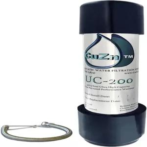 CuZn의 싱크 수도꼭지용 워터 필터 5년 여과 수명 PFA PFOS 납 염소 감소 NSF/ANSI 42 및 372 인증
