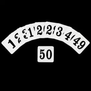 60mm) 1-50 사각 흰색번호판 식당 테이블 사물함 번 호수판 매장 사물함 룸넘버 깔끔한 숫자