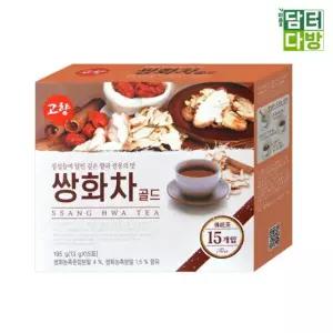 부모님 선물용 쌍화차 전통차 스틱형 분말 15개입 탕비실차